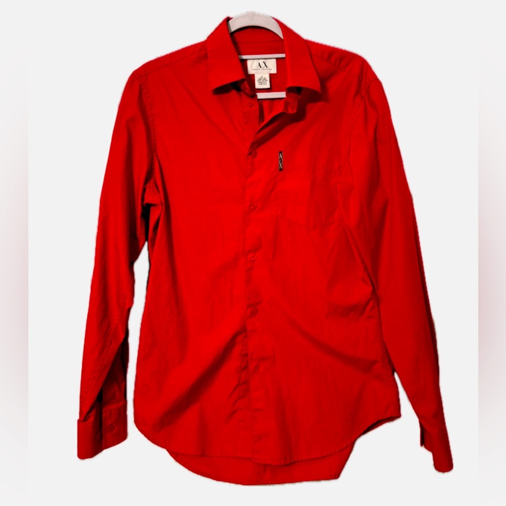 Armani exchange button down shirts